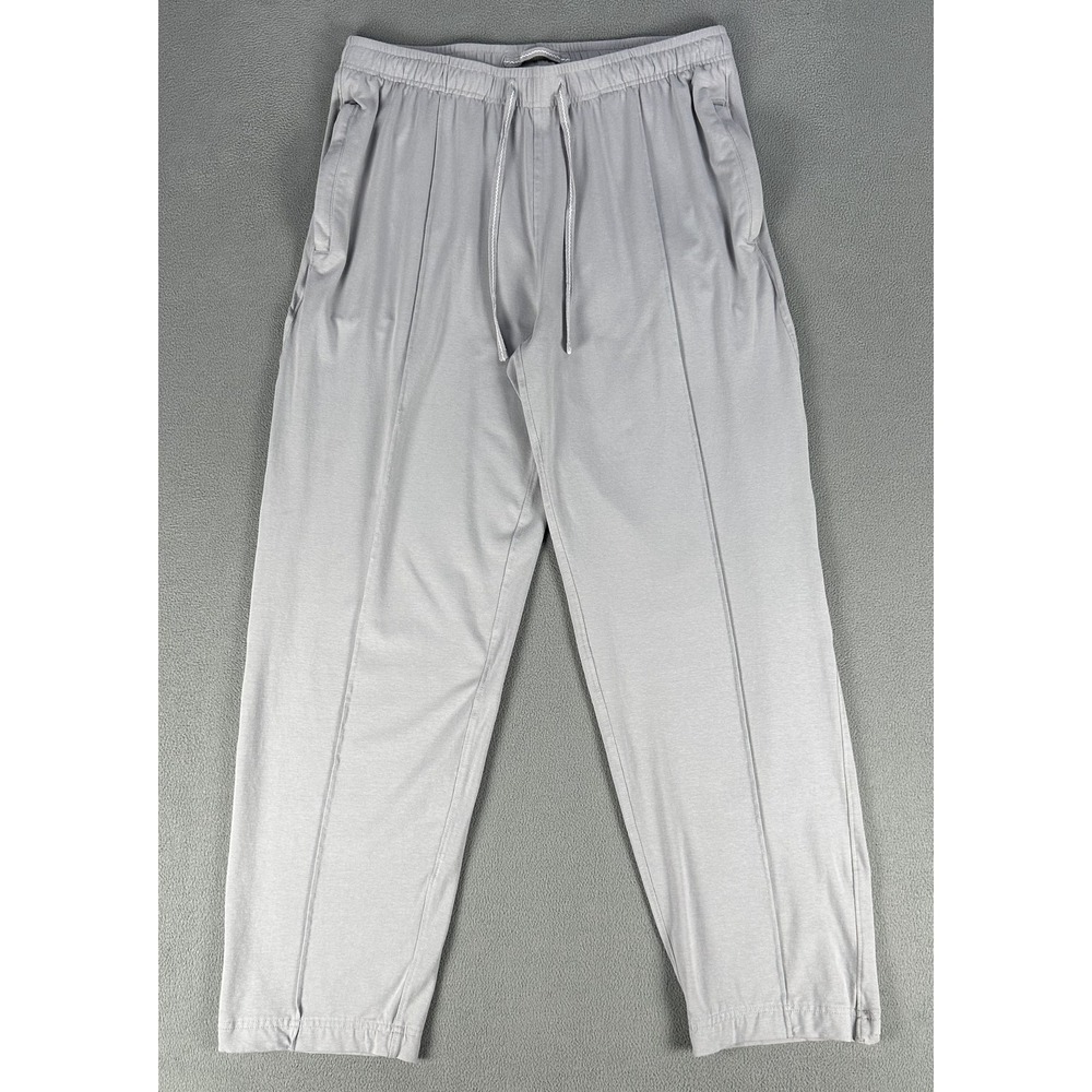 Coolibar Pants Medium Grey Newport Saturday UPF Beach Lounge Performance Bamboo